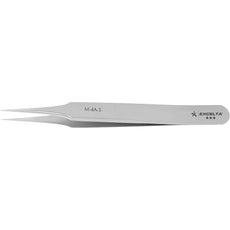 Excelta M-4A-S .009" x .006" Tapered Ultra Fine Point Stainless Steel Miniature Tweezer