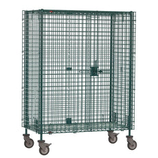 Super Erecta Mobile Security Unit, Metroseal 3 Epoxy, 27.25" x 52.75" x 68.4375"