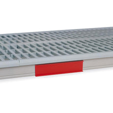 MetroMax i Color Shelf Marker, Red, 6" L x 1.5" H