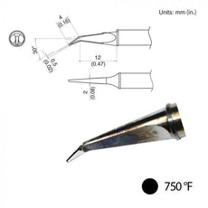 T31-021601 Bent Tip, 750°F / 400°C - T31-021601