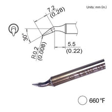 T31B-03JL02 Bent Tip, 660°F / 350°C - T31B-03JL02