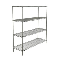 Super Erecta 4-Tier Starter Unit, Brite, 18" x 60" x 63"