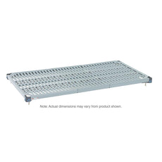 MetroMax Q Polymer/Wire Hybrid Shelf with Grid Mat, 21" x 30"