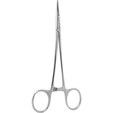 Excelta NH-38-SE 6" Straight Stainless Steel Webster Needle Holder with Smooth Jaws - NH-38-SE