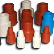 RUBBER SERUM STOPPERS P/12