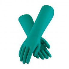 GLOVES NITRILE Sz 8 MED 22Mil 18in. PAIR