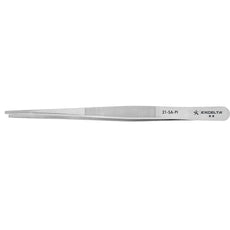 Excelta 21-SA-PI 6" Broad Strong Serrated Tip Anti-magnetic Stainless Steel Tweezer