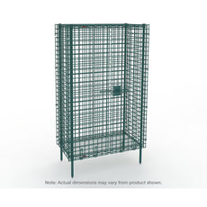 Super Erecta Stationary Security Unit, Metroseal 3 Epoxy, 27.25" x 38.5" x 66.8125"