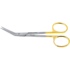 Excelta 270-HT Stainless Steel Shear Cut Scissors with 1.25" 60° Angled Carbide Blades