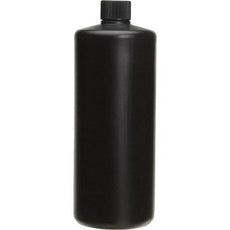 BOTTLE 32oz Cyl HDPE BLACK