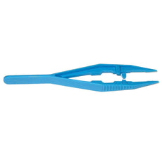 TWEEZERS Teal PLASTIC 10/PK