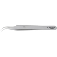 Excelta	7-TA Curved Tapered Very Fine Point Titanium Alloy Tweezer