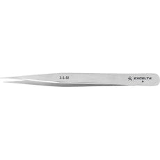 Excelta 3-S-SE 4.75" Very Fine Point Stainless Steel Tweezer