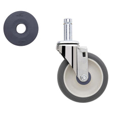 5" Super Erecta Polyurethane Swivel Stem Caster