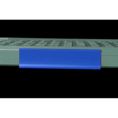 MetroMax Q Color Shelf Marker, Blue, 6" L x 1.5" H