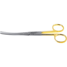 Excelta 371B Stainless Steel Shear Cut Scissors with 2" 20° Curved Carbide Blades