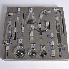 GLASSWARE Organic Chem 16 KIT