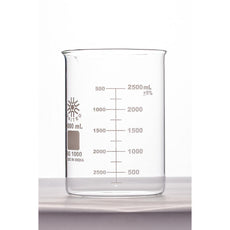 BEAKER 1000ML, BOROSILICATE GLASS