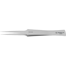 Excelta GG-SA .020" x .012" Straight Tapered Medium Point Anti-magnetic Stainless Steel Tweezer