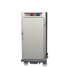 C5 9 Series Reach-In Heated Holding Cabinet, 3/4 Height, Stainless Steel, Full Length Solid Door, Universal Wire Slides