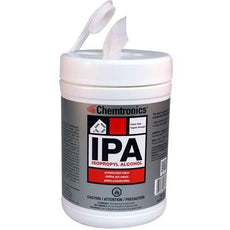 Chemtronics SIP100P IPA 70 Presaturated Wipes - 70% IPA Wipes