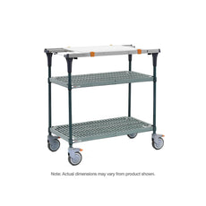 PrepMate MultiStation with Accessory Pack 1, 48", Super Erecta Pro top and bottom shelves with MetroSeal 3 Epoxy posts