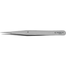 Excelta 3C .007" x .004" Very Fine Point Carbon Steel Tweezer