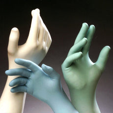 TechniGlove Glove, Nitrile, Green, Cl10, M, Cs1000 - TN1202G